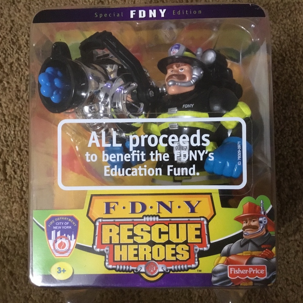 FDNY RESCUE HEROES BILLY BLAZE - Special Edition 2001